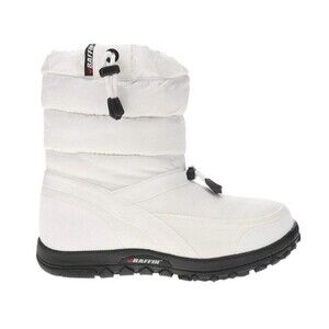 NEW Baffin Cloud Low Waterproof Winter Boots Womens 11 White Casual Pull On